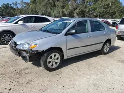 Salvage cars for sale at Ocala, FL auction: 2005 Toyota Corolla CE