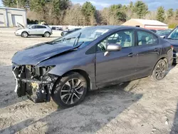 2015 Honda Civic EX en venta en Mendon, MA