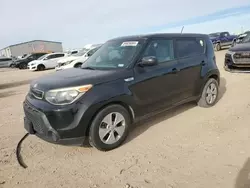 Salvage cars for sale from Copart Amarillo, TX: 2015 KIA Soul +