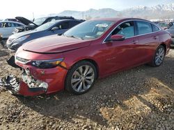 Salvage cars for sale at Magna, UT auction: 2016 Chevrolet Malibu Premier