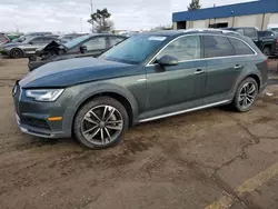 Audi salvage cars for sale: 2017 Audi A4 Allroad Prestige