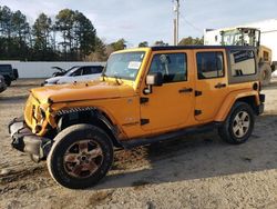 Jeep salvage cars for sale: 2012 Jeep Wrangler Unlimited Sahara