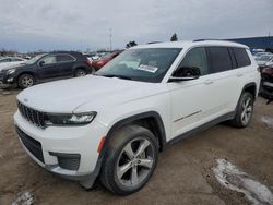 Jeep salvage cars for sale: 2021 Jeep Grand Cherokee L Limited