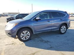 Salvage cars for sale at Grand Prairie, TX auction: 2012 Honda CR-V EXL