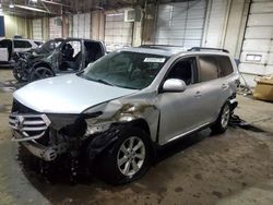 Salvage cars for sale at Woodhaven, MI auction: 2011 Toyota Highlander Base