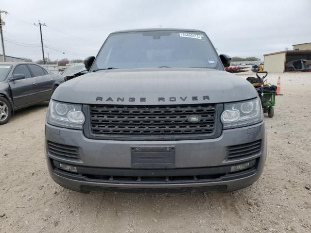 2016 Land Rover Range Rover Supercharged