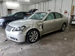 Salvage cars for sale at Madisonville, TN auction: 2006 Infiniti M35 Base