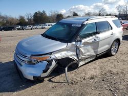 Salvage cars for sale at Madisonville, TN auction: 2014 Ford Explorer Limited