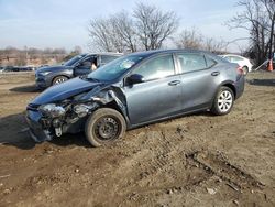 Salvage cars for sale at Baltimore, MD auction: 2016 Toyota Corolla L