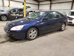 Salvage cars for sale at Pennsburg, PA auction: 2007 Honda Accord EX