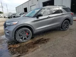 Salvage cars for sale at Jacksonville, FL auction: 2024 Ford Explorer ST