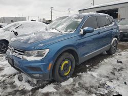 Salvage cars for sale at Chicago Heights, IL auction: 2018 Volkswagen Tiguan SE