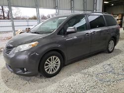 Salvage cars for sale at Rogersville, MO auction: 2012 Toyota Sienna XLE