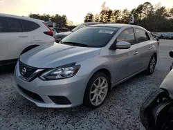 Salvage cars for sale from Copart Ellenwood, GA: 2017 Nissan Sentra S