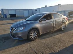 Nissan salvage cars for sale: 2017 Nissan Sentra S