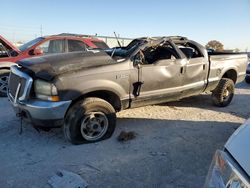 Salvage cars for sale at Haslet, TX auction: 2002 Ford F250 Super Duty