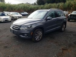 Volkswagen Vehiculos salvage en venta: 2016 Volkswagen Tiguan S