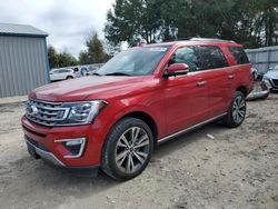 Salvage cars for sale at Midway, FL auction: 2020 Ford Expedition Limited