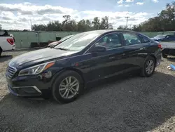 Salvage cars for sale at Riverview, FL auction: 2017 Hyundai Sonata SE