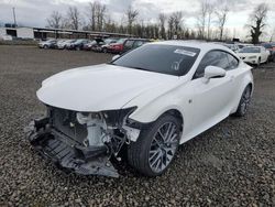 Lexus salvage cars for sale: 2017 Lexus RC 350