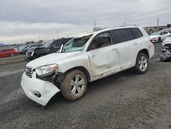 Salvage cars for sale at Eugene, OR auction: 2008 Toyota Highlander Limited