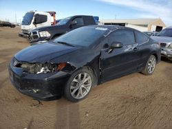 Salvage cars for sale at Brighton, CO auction: 2012 Honda Civic SI