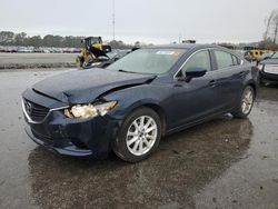 Salvage cars for sale at Dunn, NC auction: 2015 Mazda 6 Sport