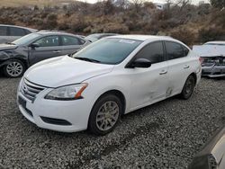 Salvage cars for sale at Reno, NV auction: 2015 Nissan Sentra S