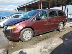 2015 Honda Odyssey LX en venta en Riverview, FL