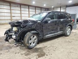 Salvage cars for sale at Columbia Station, OH auction: 2022 Ford Explorer XLT