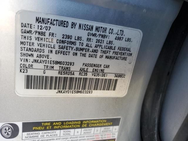 2008 Infiniti M35 Base