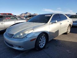 Salvage cars for sale at North Las Vegas, NV auction: 2004 Lexus ES 330