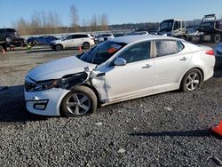 Salvage cars for sale from Copart Arlington, WA: 2015 KIA Optima LX