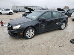 Salvage cars for sale from Copart Haslet, TX: 2015 Chevrolet Cruze LS