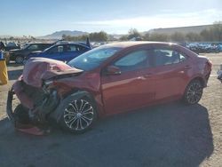 Salvage cars for sale at Las Vegas, NV auction: 2015 Toyota Corolla L