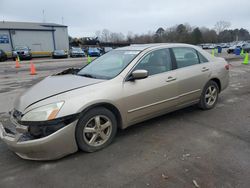 Honda Accord ex salvage cars for sale: 2005 Honda Accord EX