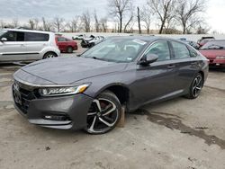 Vehiculos salvage en venta de Copart Cleveland: 2018 Honda Accord Sport