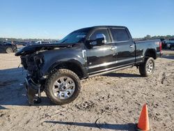 Salvage cars for sale at Houston, TX auction: 2018 Ford F250 Super Duty