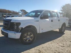 Salvage trucks for sale at Hampton, VA auction: 2014 Ford F150 Supercrew