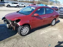 Nissan salvage cars for sale: 2018 Nissan Versa S