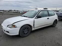 Honda Vehiculos salvage en venta: 1992 Honda Civic CX