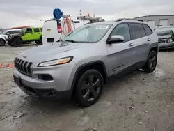 Salvage cars for sale at Cahokia Heights, IL auction: 2016 Jeep Cherokee Latitude