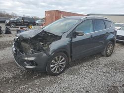 Ford salvage cars for sale: 2017 Ford Escape Titanium