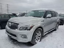 Infiniti Vehiculos salvage en venta: 2015 Infiniti QX80