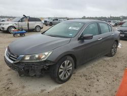 Honda Accord salvage cars for sale: 2015 Honda Accord LX