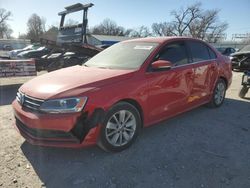 Salvage cars for sale at Wichita, KS auction: 2015 Volkswagen Jetta TDI