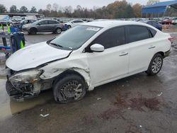 Salvage cars for sale at Florence, MS auction: 2014 Nissan Sentra S