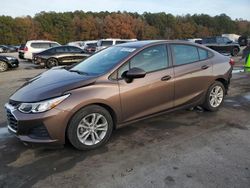 Salvage cars for sale at Florence, MS auction: 2019 Chevrolet Cruze LS