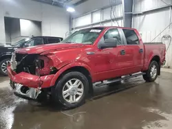 Salvage cars for sale at Ham Lake, MN auction: 2007 Ford F150 Supercrew