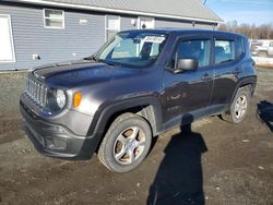 Salvage cars for sale from Copart East Granby, CT: 2018 Jeep Renegade Sport